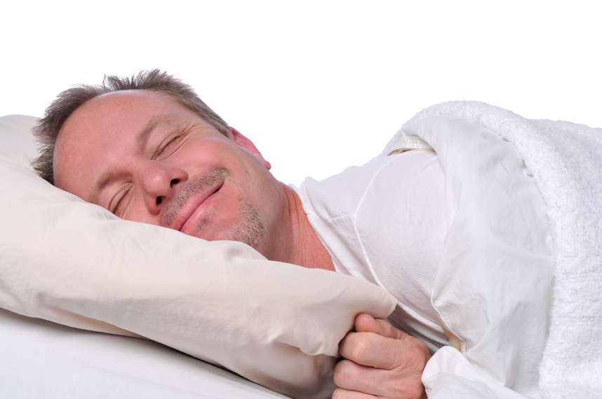 sleeping man